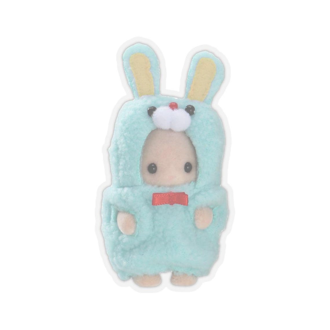 Calico Critter Bunny Suit Costume Sticker - Etsy