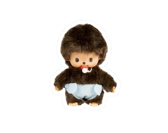 MONCHHICHI - Maman & Bébé Rose - Peluche 20cm