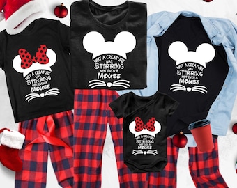 Disney Family Shirt - Not A Creature Was Stirring Disney Shirts - Disney Group Shirts - Chistmas Disney Shirt - Disney Chistmas Shirts