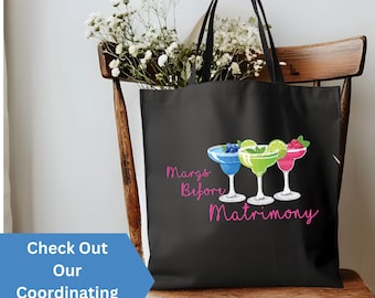 Watercolor Custom Cotton Tote Bag, Wedding Favor