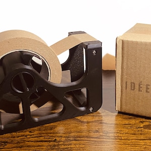 Dévidoir main libre, distributeur de bureau pour rouleaux de ruban adhésif. Dérouleur Scotch pour emballage.