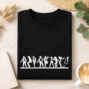 MJ Dance Evolution Shirt, MJ Silhouette Tee, King of Pop Shirt, Music Lover Gift, Retro Dance Graphic Tee, Unisex T-Shirt