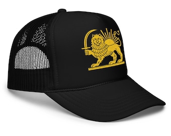 Embroidery shirokhorshid cap, Lion and sun,miga,persian hat