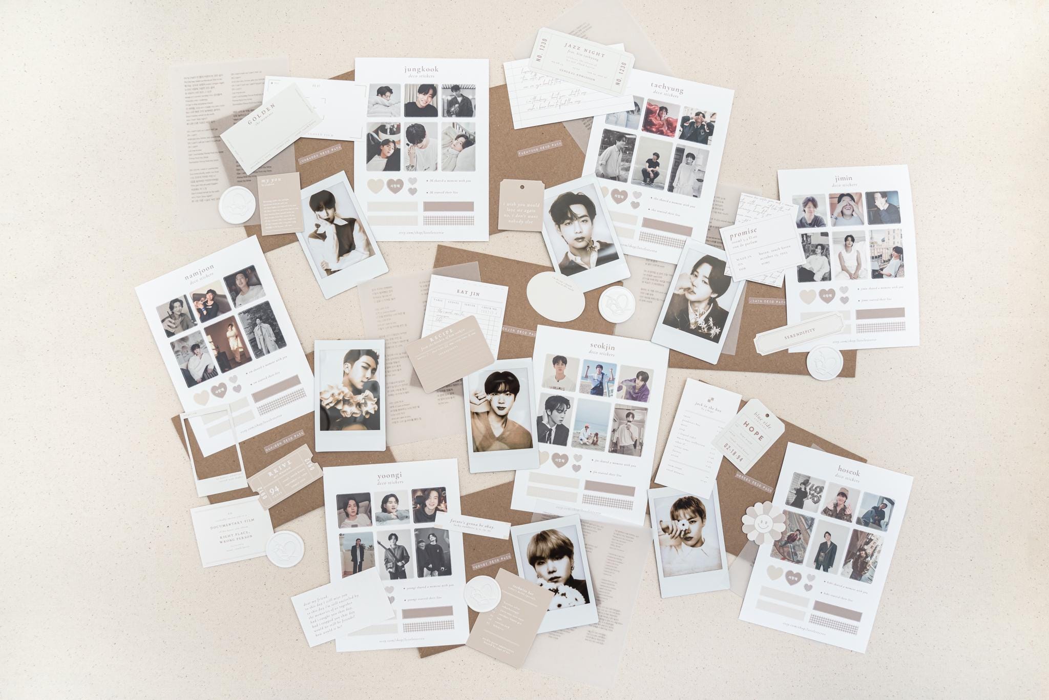 Bts Scrapbook - Etsy