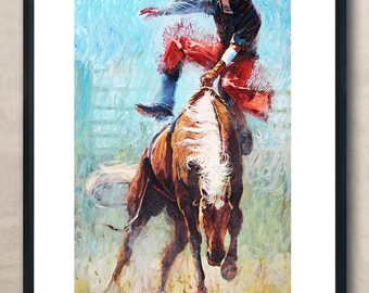 Western Art Print Etsy