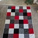 Frosty Friends Christmas Quilted Blanket NCU0DV189