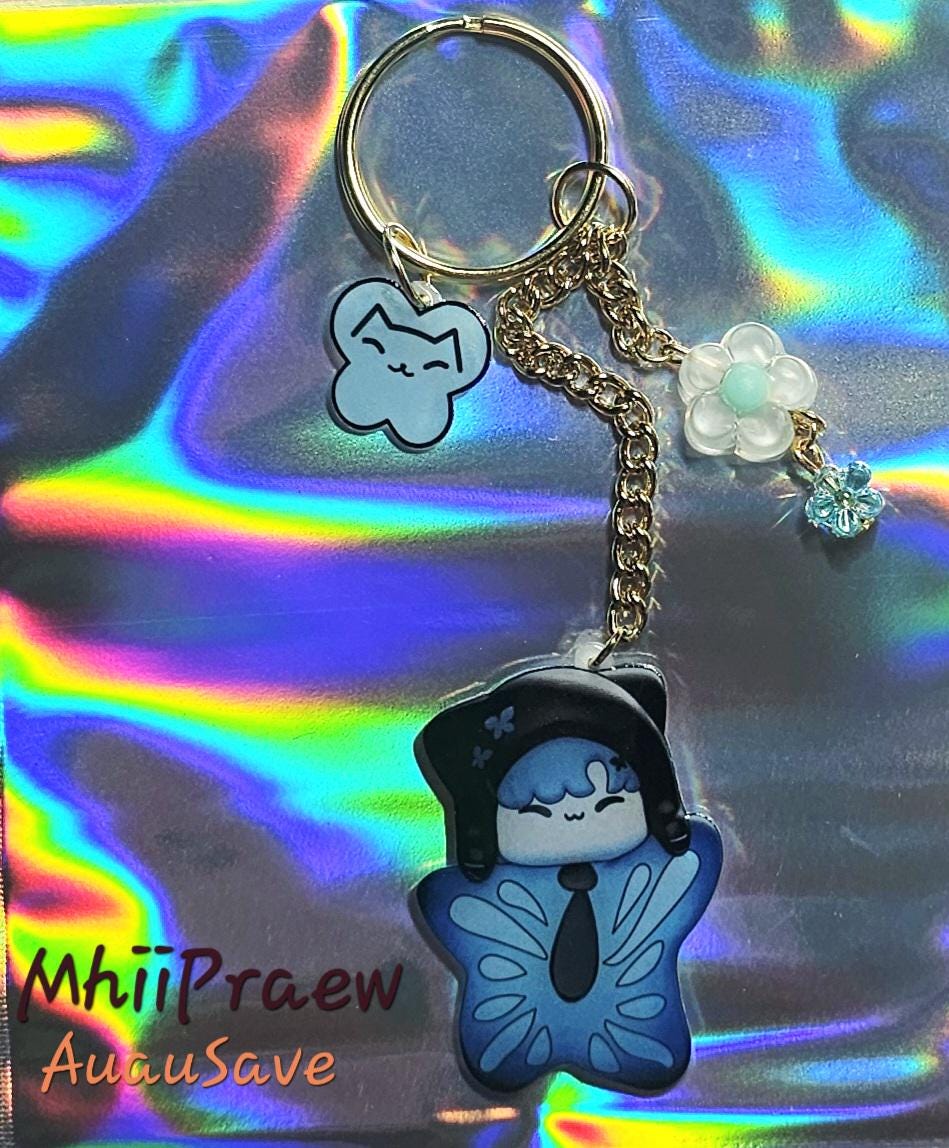 Fanmade Thai BL Domundi Mascot Keychains - Etsy