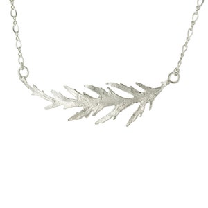 Sterling Silver Japanese Maple Leaf Pendant Necklace