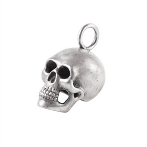 Big Brass Skull Pendant image 4