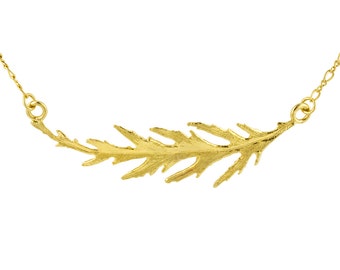 Gold Leaf Necklace // Japanese Maple Leaf Pendant- only 2 left
