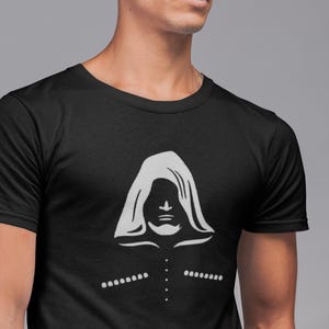 Circassian Warrior T-Shirt | Adyghe Man Graphic Tee | Caucasus Heritage Shirt, Caucasus mountains