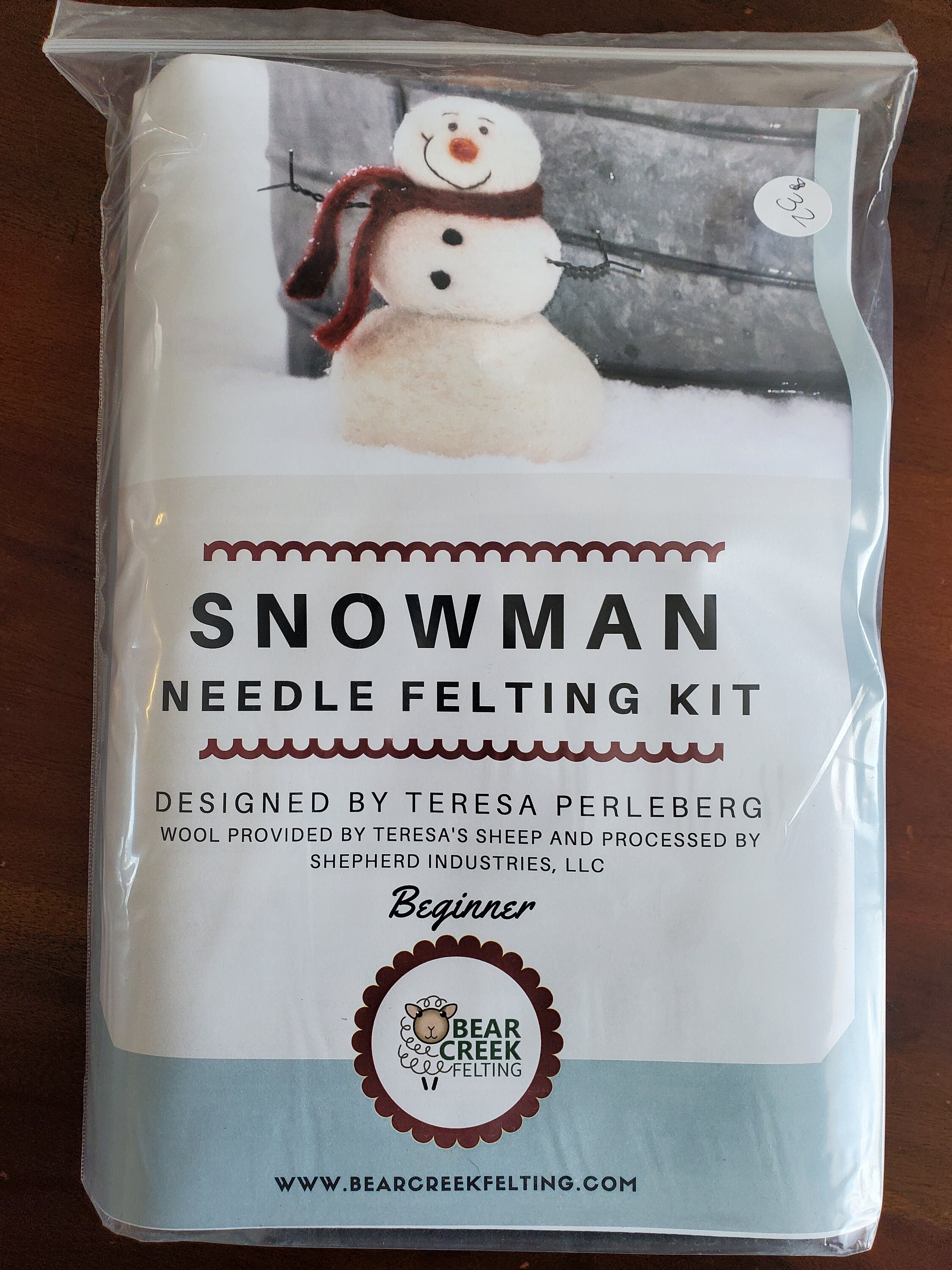 Snowman Kit Bundle - Bear Creek Felting