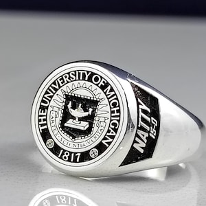 University Ring, Graduation Gift, Class Rings, Senior Class Ring, College Class Ring, School Ring, High School Ring,christmas gift