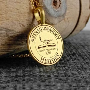University Necklace – Elegant TWU Pendant for Alumni and Students, Symbol of Pride and Achievement