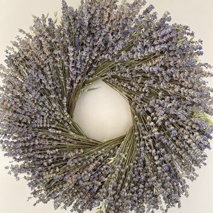 dried lavender garden wreath 19-20 Best seller Spring Summer Fall decor handmade in the USA image 6
