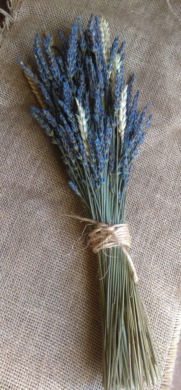 Lavender and Wheat Bouquet