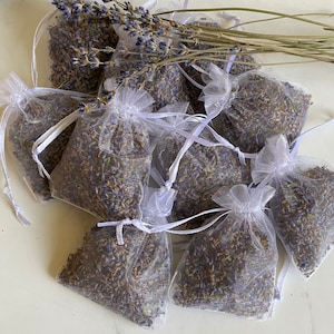 Lavender Sachet Wedding / Party favors set of 10