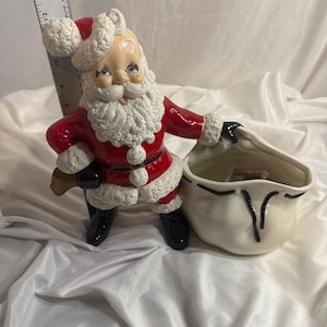 1970s セラミック サンタクロース •フィギュア 1970s セラミック サンタクロース •フィギュア