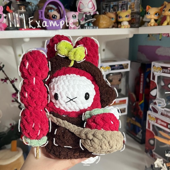 Jumbo Crochet Miffy Plushie - Etsy