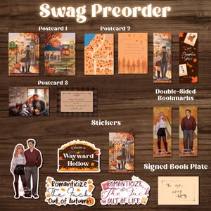 Full Swag A Love Like Pumpkin Spice PRÉCOMMANDE - Stickers, marque-pages, cartes postales romantiques d'automne douillet