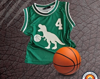 Two-Rex Custom Basketball Jersey or Complete Set
