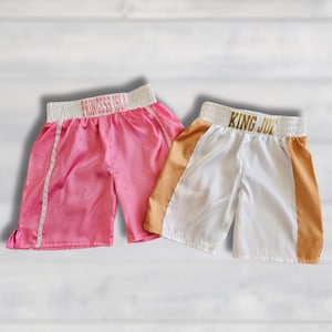 Gepersonaliseerde boksbroek voor jongeren of volwassenen (alleen shorts)