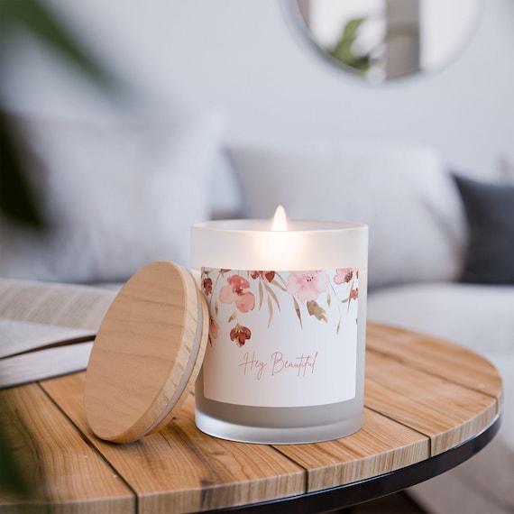Hey Schöne Kerze, Aromatherapie, Wellness Geschenk, Valentinstag, Muttertag, Geschenk für Sie, ungiftig, umweltfreundlich