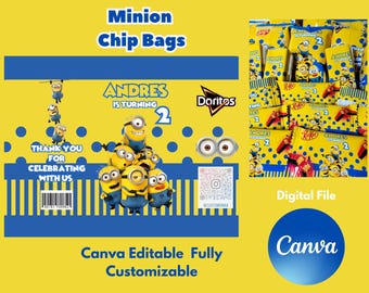 Minion Chip Bags