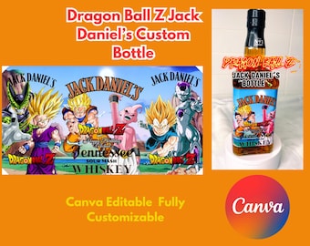 Anime Dragon Ball Custom Bottle