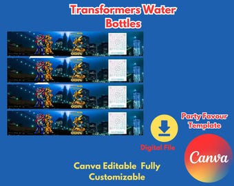 Transformers Water Bottles