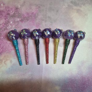 Bts inspired army bomb bling lip gloss bias kpop rhinestone jungkook jimin
