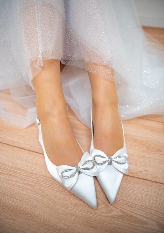 Sposa Tacco Lacci Scarpe In Tulle Abito Sposa Scarpe Estive Da - Main Image