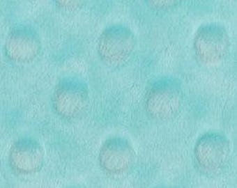 Cuddle Minky Dimple Dot Saltwater Fabric - 60" Wide - Sold by the Yard