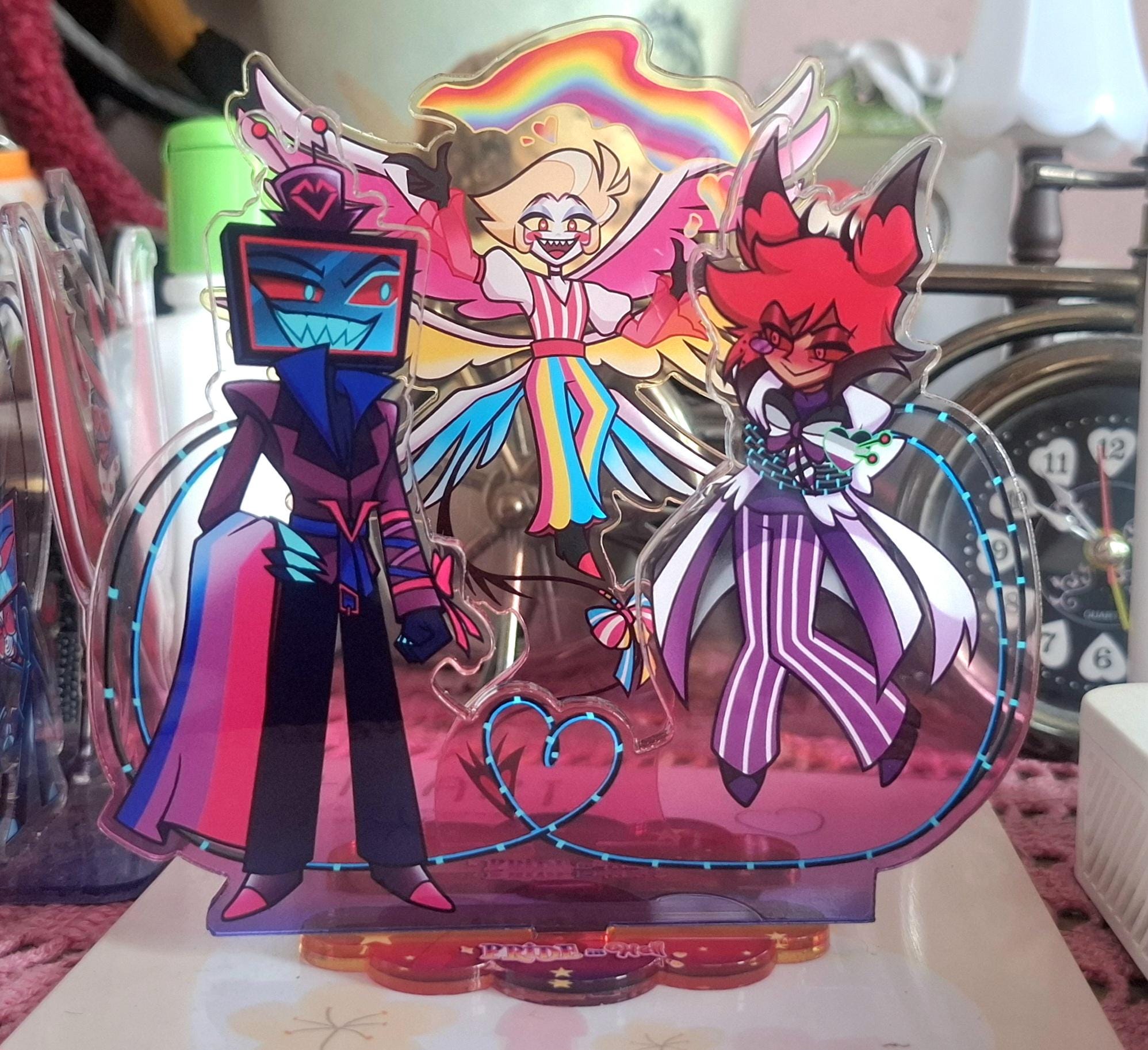 Hazbin Hotel PRIDE in Hell Pre-order [summer_never] Keychain