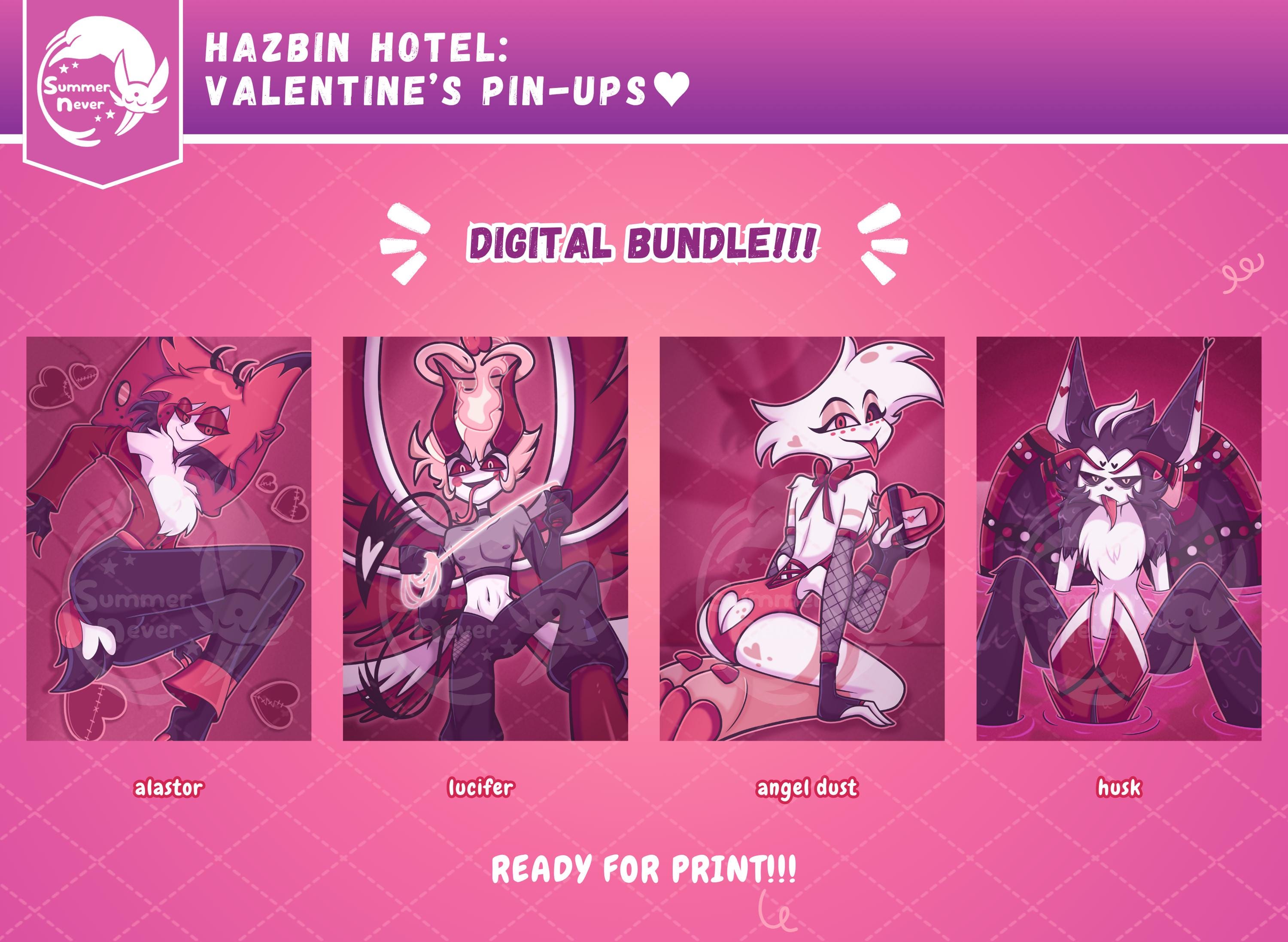 た*か様 Hazbin Hotel バレンタイン キーホルダーセット た*か様 Hazbin Hotel バレンタイン キーホルダーセット人気