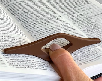 Ergonomic Book Page Holder – Comfortable Thumb Support, Multiple Colours, Ideal for Long Reading Sessions