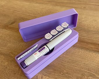 KwikPen Mounjaro-opbergdoos voor pennenetui – discrete en stijlvolle organizer voor injectiekit