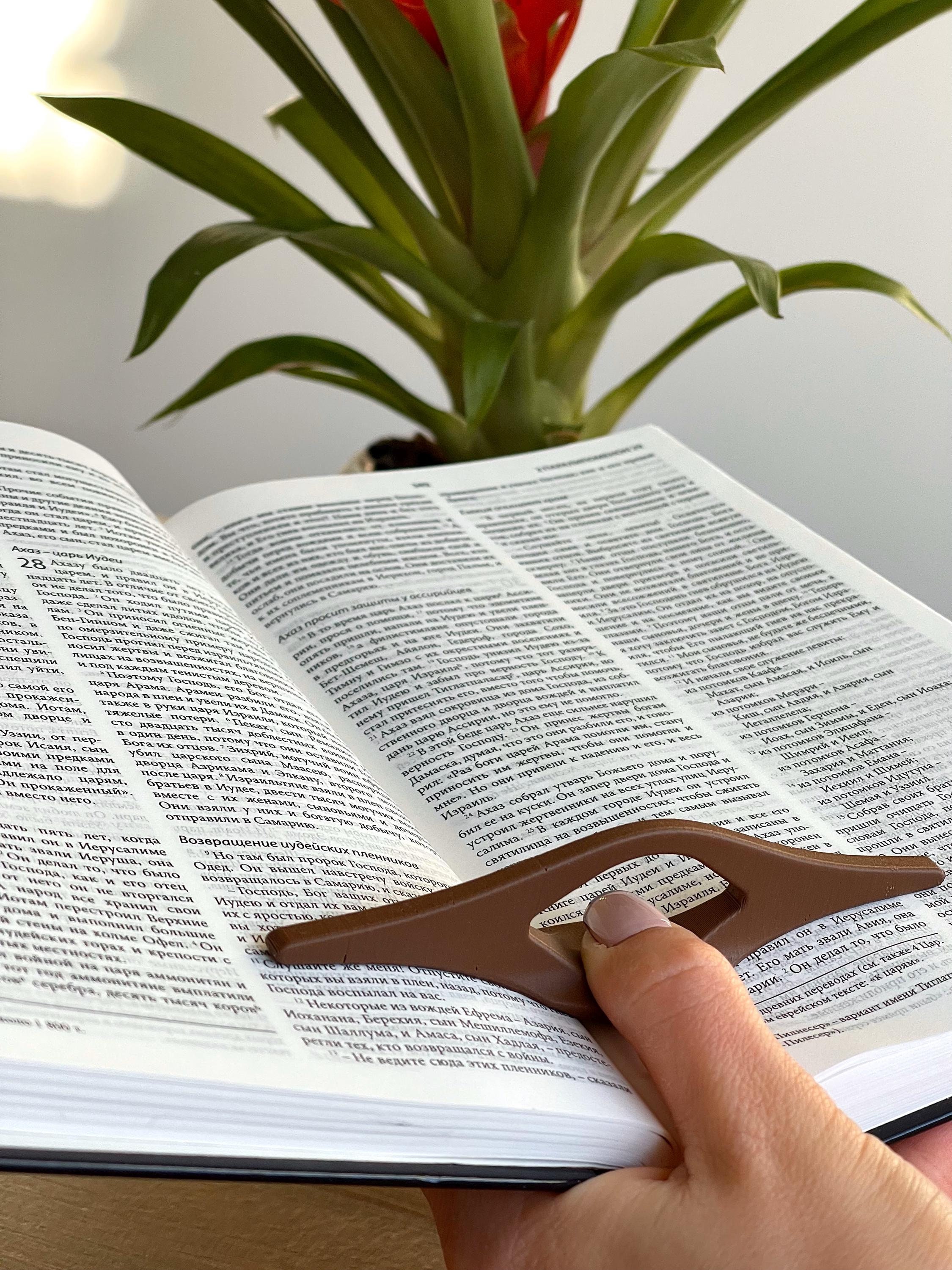 Ergonomic Book Page Holder – Comfortable Thumb Support, Multiple Colours, Ideal for Long Reading Sessions