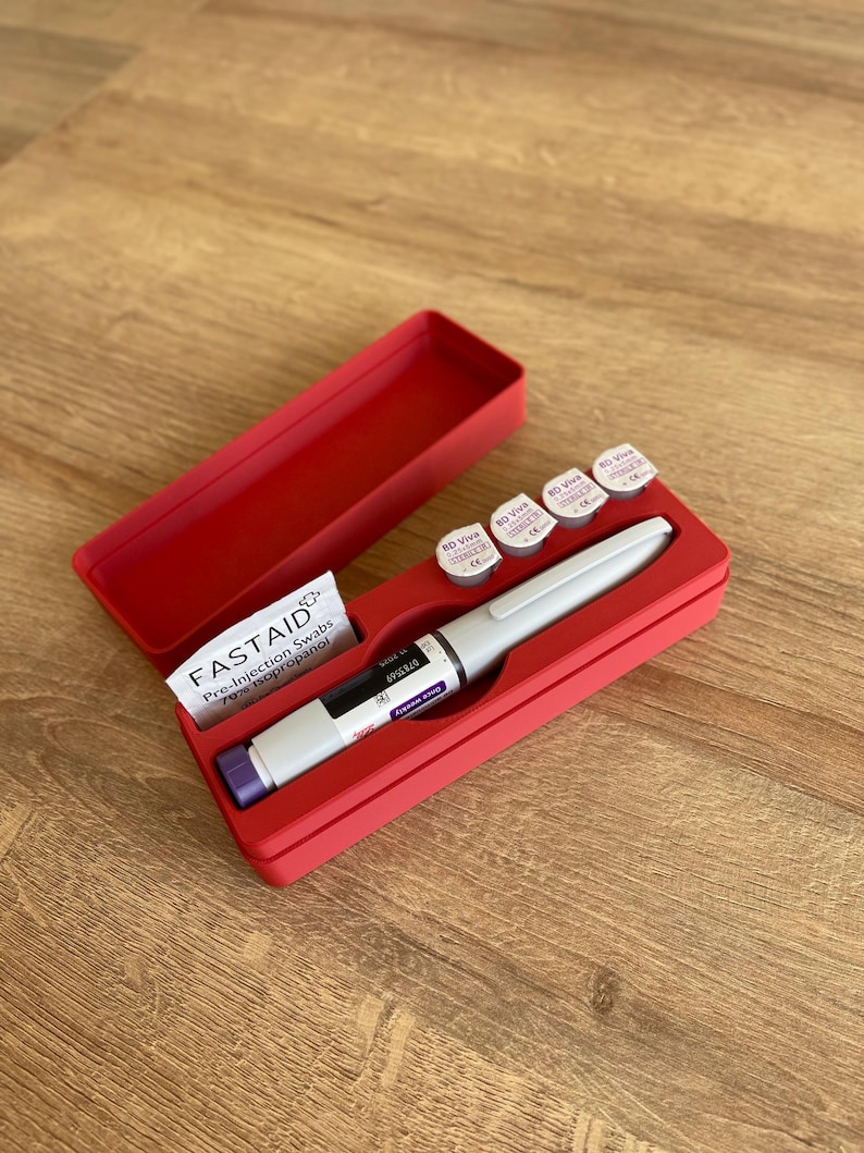 Mounjaro KwikPen Case: Stylish Pen & Syringe Storage Box image 3