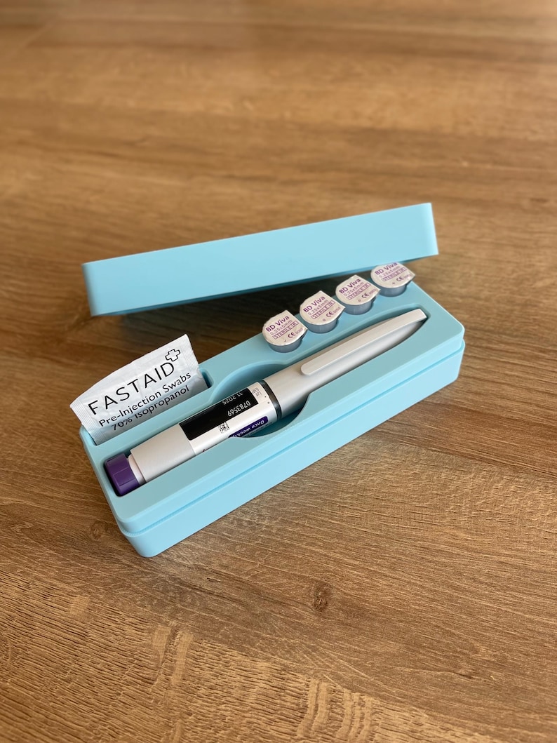 Mounjaro KwikPen Case: Stylish Pen & Syringe Storage Box image 5