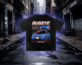 Subaru Impreza Bugeye T-Shirt, WRX JDM Rally Car Apparel