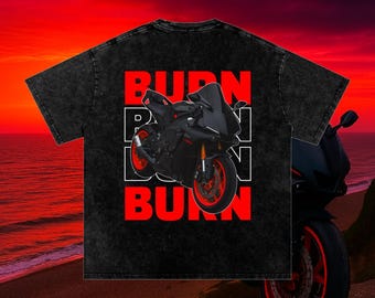 Red Yamaha R1 Motorcycle T-Shirt: Sportbike Fan Gift