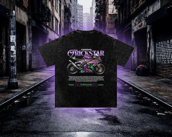 Kawasaki ZX-10R T-Shirt: Cotton Motorcycle Tee, Biker Gift