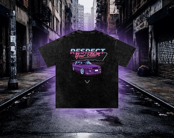 Respect Your Elders BMW E30 T-Shirt, Retro Car Graphic Tee