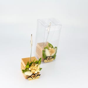 50 peças porta-notas de mesa para lembrancinhas de casamento, presente para convidados em grandes quantidades, lembrancinha personalizada para festa, presente de chá de bebê, clipe de cartão de jacaré de madeira