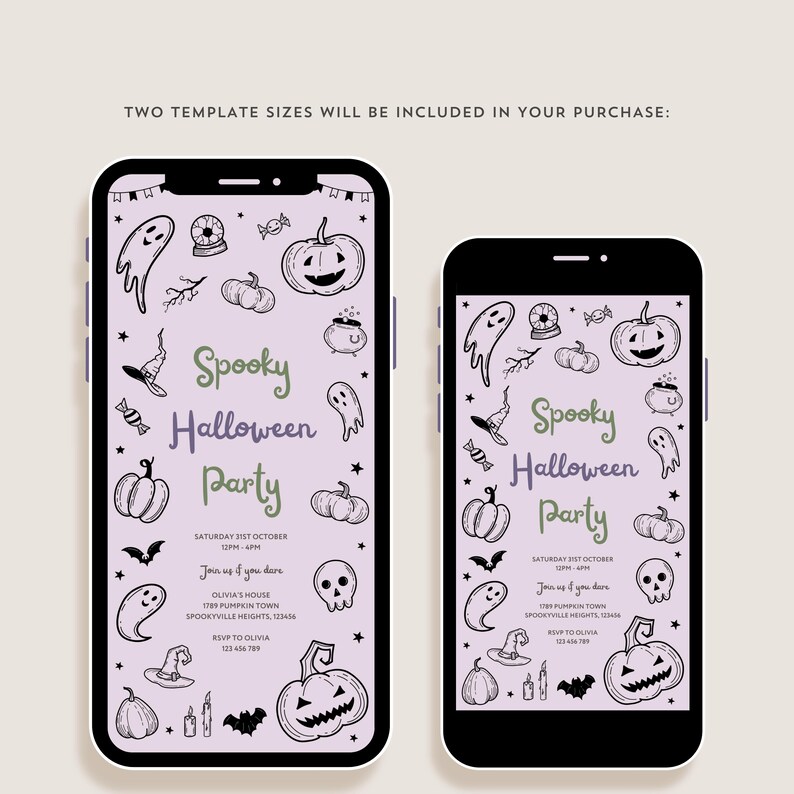 Side-by-side comparison of two phone screen resolutions: 1080x1920 pixels (standard smartphone display) and 1125x2436 pixels (iPhone X and newer models).