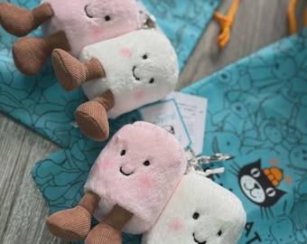 ヴィンテージ ぬいぐるみ ジェリーキャット パフボール シロクマ 高さ6