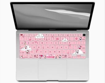 Hello Kitty MacBook Keyboard Stickers