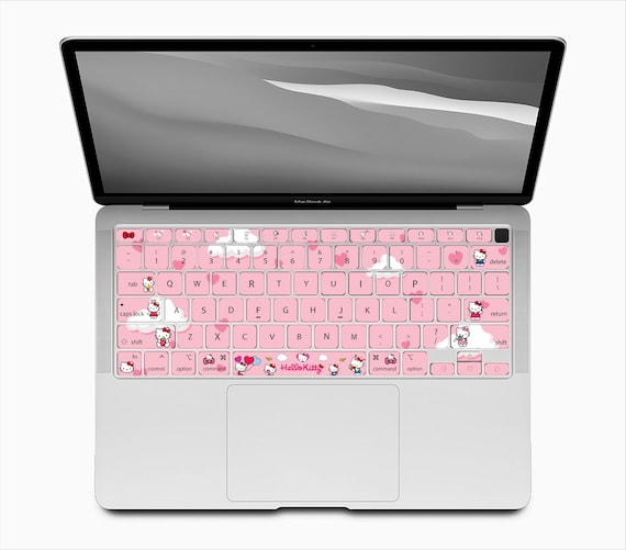 Hello Kitty MacBook Keyboard Stickers - Etsy