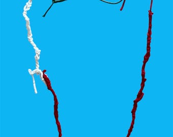 fun cute watermelon necklace big and fun linited edition